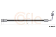 Brzdová hadice COFLE 92.BH.MA021