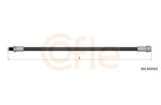 Brzdová hadice COFLE 92.BH.ME003