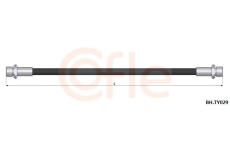 Brzdová hadice COFLE 92.BH.TY029