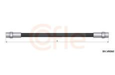 Brzdová hadice COFLE 92.BH.VK060