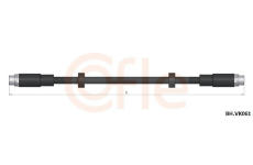 Brzdová hadice COFLE 92.BH.VK061