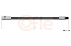 Brzdová hadice COFLE 92.BH.VK164