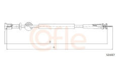 Hriadeľ tachometra COFLE S21037