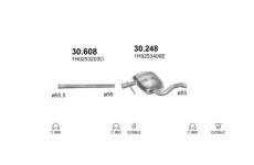 Výfukový systém POLMO POLMO00884