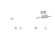 Výfukový systém POLMO POLMO01209
