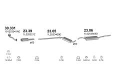 Výfukový systém POLMO POLMO00188