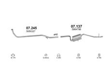 Výfukový systém POLMO POLMO01368