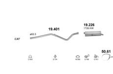 Výfukový systém POLMO POLMO01422