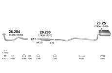 Výfukový systém POLMO POLMO00163