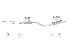Výfukový systém POLMO POLMO00600