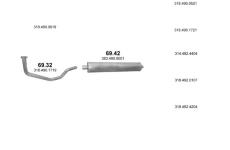 Výfukový systém POLMO POLMO03185
