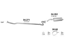 Výfukový systém POLMO POLMO99647