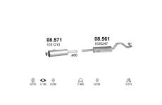 Výfukový systém POLMO POLMO01646