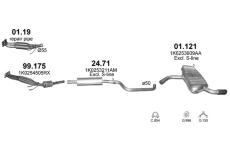 Výfukový systém POLMO POLMO04193