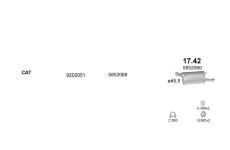 Výfukový systém POLMO POLMO04960