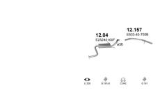 Výfukový systém POLMO POLMO00733