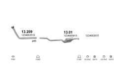 Výfukový systém POLMO POLMO05345