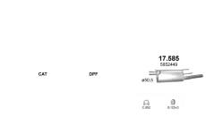 Výfukový systém POLMO POLMO05428