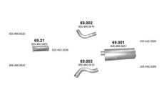 Výfukový systém POLMO POLMO01090