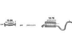 Výfukový systém POLMO POLMO01365