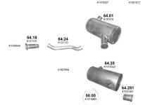 Výfukový systém POLMO POLMO00507