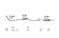 Výfukový systém POLMO POLMO06172