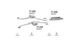 Výfukový systém POLMO POLMO00030