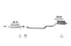 Výfukový systém POLMO POLMO08466