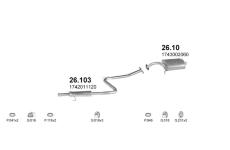 Výfukový systém POLMO POLMO00979