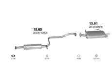 Výfukový systém POLMO POLMO20074