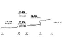 Výfukový systém POLMO POLMO40045