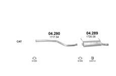 Výfukový systém POLMO POLMO00433