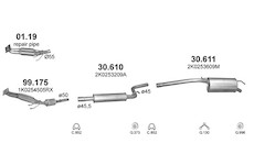 Výfukový systém POLMO POLMO90201