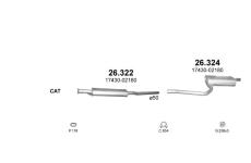 Výfukový systém POLMO POLMO99089
