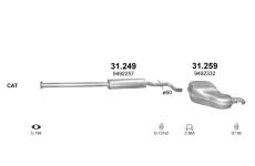 Výfukový systém POLMO POLMO01937