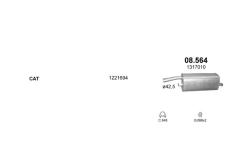 Výfukový systém POLMO POLMO99400