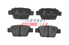 Sada brzdových platničiek kotúčovej brzdy FAST FT29115