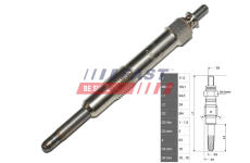żeraviaca sviečka FAST FT82730