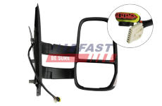 żirokouhlé spätné zrkadlo FAST FT88362