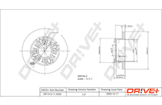 Brzdový kotouč Dr!ve+ DP1010.11.0002