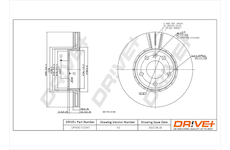 Brzdový kotouč Dr!ve+ DP1010.11.0347