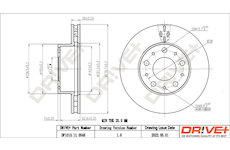 Brzdový kotouč Dr!ve+ DP1010.11.0548