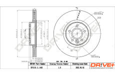 Brzdový kotouč Dr!ve+ DP1010.11.1465