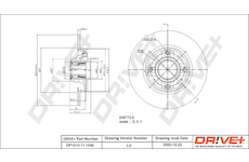Brzdový kotouč Dr!ve+ DP1010.11.1646