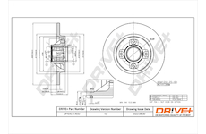 Brzdový kotouč Dr!ve+ DP1010.11.1650