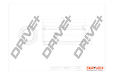Vzduchový filtr Dr!ve+ DP1110.10.0010