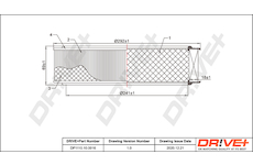 Vzduchový filtr Dr!ve+ DP1110.10.0016