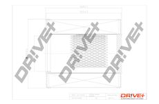 Vzduchový filtr Dr!ve+ DP1110.10.0023