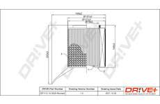 Vzduchový filtr Dr!ve+ DP1110.10.0026