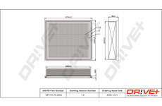 Vzduchový filtr Dr!ve+ DP1110.10.0043